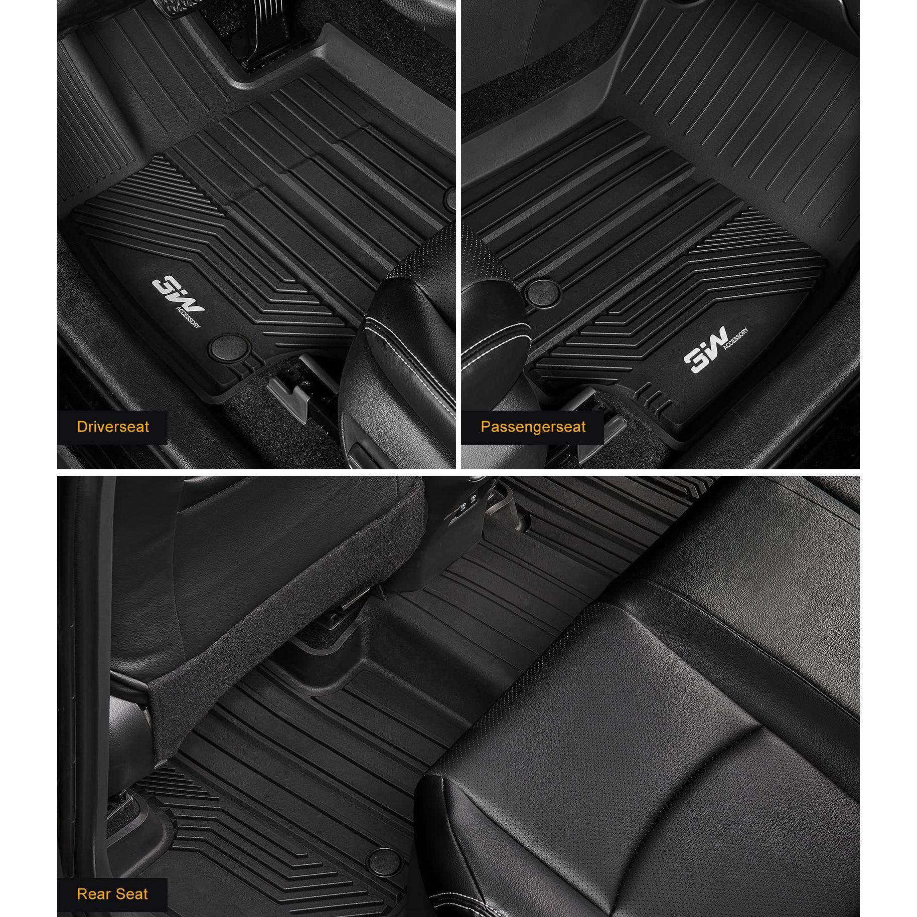 3W All Weather Car Mats For Toyota RAV4 XA50 2019-2025 LHD